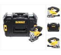 DeWalt DCS 331 NT Scie sauteuse sans fil 18V + Coffret de transport DeWALT TSTAK Box DWST1-70703 + Insert correspondant - sans Batterie, sans Chargeur
