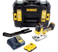 DeWalt DCS 335 D1 Scie sauteuse sans fil 18V + 1x Batterie 2,0 Ah + Chargeur rapide + Coffret de transport