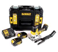 DeWalt DCS 335 M2 Scie sauteuse sans fil 18V + 2x Batteries 4,0 Ah + Chargeur rapide + Coffret de transport TSTAK