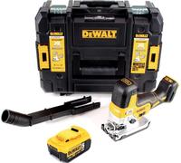 DeWalt DCS 335 NT Scie sauteuse sans fil 18V + 1x Batterie 5,0 Ah + Coffret TSTAK - sans chargeur