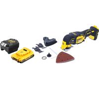 DeWalt DCS 355 D1 Oscillateur sans fil Multitool 18 V Brushless + 1x batterie 2,0 Ah + chargeur + accessoires