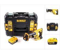 DeWalt DCS 367 NT Scie sabre sans fil 18V brushless + Coffret de transport TSTAK + 1x Batterie 5,0 Ah