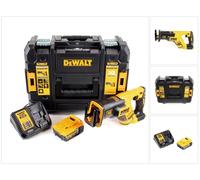 DeWalt DCS 367 P1 Scie sabre sans fil 18V brushless + Coffret de transport TSTAK + 1x Batterie 5,0 Ah + Chargeur