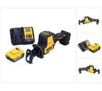 DeWalt DCS 369 M1 Scie sabre sans fil Scie réversible 18 V Brushless + 1x batterie 4,0 Ah + chargeur