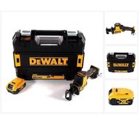 DeWalt DCS 369 NT Scie sabre sans fil 18 V + 1x batterie 5,0 Ah + TSTAK - sans chargeur