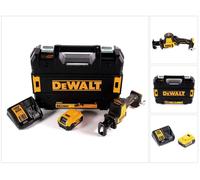 DeWalt DCS 369 P1 Scie sabre sans fil 18 V + 1x batterie 5,0 Ah + chargeur + TSTAK