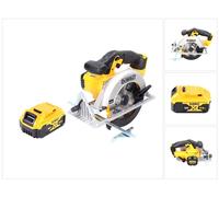 DeWalt DCS 391 N Scie circulaire sans fil 18V 165 mm + 1x Batterie 5,0Ah + Lame de scie - sans chargeur