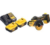 DeWalt DCS 438 P2 Scie multifonction sans fil 18 V 76 mm Brushless + 2 batteries 5,0 Ah + chargeur