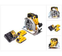 DeWalt DCS 570 D1 Scie circulaire sans fil 184mm 18V Brushless + 2x Batteries 2,0Ah + Chargeur