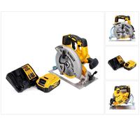 DeWalt DCS 570 P1 Scie circulaire sans fil 18 V 184 mm brushless + 1x Batterie 5,0 Ah + Chargeur