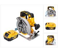 DeWalt DCS 570 Scie circulaire sans fil 18 V 184 mm brushless + 1x Batterie 5,0 Ah - sans chargeur