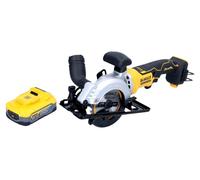 DeWalt DCS 571 N Scie circulaire portative sans fil 18 V 115 mm Brushless + 1x batterie Powerstack 5,0 Ah - sans chargeur