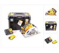 DeWalt DCS 572 D1 Scie circulaire portative sans fil 18V 184 x 16 mm Solo + 1x batterie 2,0Ah + chargeur + T-STAK