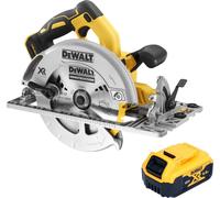 DeWalt DCS 572 N Scie circulaire à main sans fil 18 V 184 mm Brushless + 1x batterie 5,0 Ah - sans chargeur