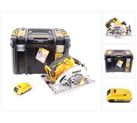 DeWalt DCS 572 NT Scie circulaire portative sans fil 18V 184 x 16 mm Solo + 1x batterie 2,0Ah + T-STAK - sans chargeur