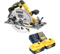 DeWalt DCS 572 P2 Scie circulaire à main sans fil 18 V 184 mm Brushless + 2x batterie 5,0 Ah + chargeur