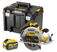 DeWalt DCS 573 NT Scie circulaire à main sans fil 18 V 190 x 30 mm Brushless + 1x batterie 12,0 Ah + TSTAK - sans chargeur