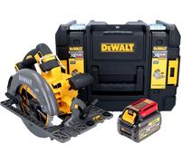 DeWalt DCS 579 NT Scie circulaire à main sans fil 54 V FlexVolt 190 mm Brushless + 1x batterie 6,0 Ah + TSTAK - sans chargeur