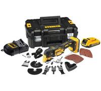 DeWALT DCS353D2-QW Multi-outil oscillant sans fil XR (12V/2x2,0Ah) Tstak