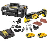 DeWalt Multi-cutter DCS355D2-QW 18V Sans fil Brushless 2.0Ah Coffret T-STAK 32 accessoires