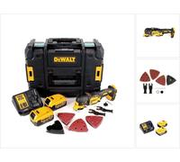 DeWalt DCS355M2 Outil oscillant multi-cutter sans fil 18V Brushless + 2x Batteries 4,0Ah + Chargeur + Accessoires 29pcs + Coffret TSTAK
