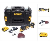 DeWalt DCS355NT Outil oscillant multi-cutter sans fil 18V Brushless + 1x Batterie 2,0Ah + Coffret + Accessoires 29 pcs. - sans chargeur