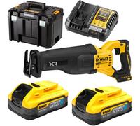 DeWalt Scie circulaire DCS386H2T 18V XR FlexVolt Advantage + Powerstack 2x5Ah