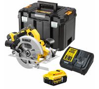 DeWALT DCS570P2 Scie Circulaire À Batteries 18V Li-Ion (2x Batterie 5.0Ah) Dans TSTAK - 184mm