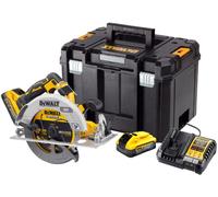 DeWalt Scie circulaire sans fil DCS573H2T 18 V XR 190 mm 2 batteries 5,0 Ah PowerStack