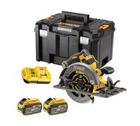 Dewalt DCS579X2-QW Scie circulaire Ø190mm 54V Brushless - 2X9.0Ah Batteries FlexVolt + chargeur en T-STAK