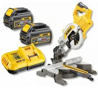 DeWalt Scie à onglets DCS777T2 FLEXVOLT 54 V XR, 2 batteries 6.0Ah, chargeur