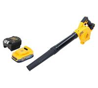 DeWalt DCV 100 E1 Souffleur / Souffleuse de feuilles 18 V + 1x batterie Powerstack 1,7 Ah + chargeur