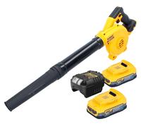 DeWalt DCV 100 E2 Souffleur / Souffleur de feuilles 18 V + 2x Powerstack batterie 1,7 Ah + chargeur