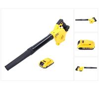 DeWalt DCV 100 N Souffleur de feuilles sans fil 18 V + 1x Batterie 2,0 Ah - sans chargeur