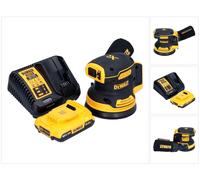 DeWalt DCW 210 D1 Ponceuse excentrique sans fil 18 V 125 mm Brushless + 1x batterie 2,0 Ah + chargeur