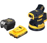 DeWalt DCW 210 D1 Ponceuse excentrique sans fil 18 V 125 mm Brushless + 1x batterie 2,0 Ah + chargeur