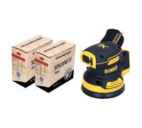 DeWalt DCW 210 N Ponceuse excentrique sans fil 18 V 125 mm brushless + 2x Set d'abrasifs filet Toolbrothers SPIDER