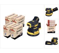 DeWalt DCW 210 N Ponceuse excentrique sans fil 18 V 125 mm Brushless Solo + 4x Toolbrothers SPIDER Kit abrasifs réseau