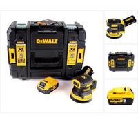 DeWalt DCW 210 NT Ponceuse excentrique sans fil et sans balais 18V 125 mm + 1x Batterie 5,0 Ah + Coffret de transport - sans