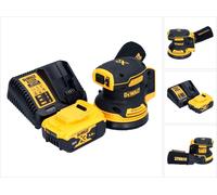 DeWalt DCW 210 P1 Ponceuse excentrique sans fil 18 V 125 mm Brushless + 1x batterie 5,0 Ah + chargeur