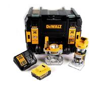 DeWalt DCW 604 M1 Fraiseuse combinée sans fil 18V 55mm + 1x batterie 4,0 Ah + 1x chargeur rapide en TSTAK