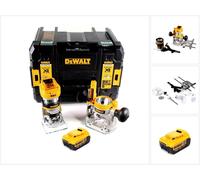 DeWalt DCW 604 NT Fraiseuse combinée sans fil 18V 55mm + 1x batterie 4,0 Ah en TSTAK - sans chargeur