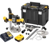 DeWalt DCW 620 P1T Défonceuse sans fil 18 V 12 mm Brushless + 1 batterie 5,0 Ah + chargeur + TSTAK