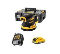 Dewalt DCW210D1 Ponceuse excentrique 125 mm 18V Brushless + en TSTAK + 1 X 2,0 Ah Batteries + Chargeur