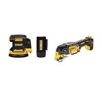 DeWALT DCW210N-XJ Ponceuse excentrique Brushless 125mm 18V (vendue seule) & DCS355N - Outil oscillant multi cutter 18V - sans batterie