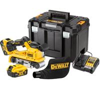 DeWALT DCW220P2-QW Ponceuse a bande sans balais (18V/2x5,0Ah) Tstak