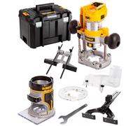 DeWALT DCW604NT-XJ Défonceuse combinée sans fil pince : 6,35mm/8mm XR (18V) Tstak