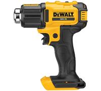 Pistolet à air chaud à batterie DeWALT DCE530N 18V