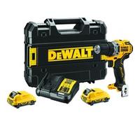 DeWALT Perceuse-visseuse sans fil DCD701D2 12 V 2x2,0 Ah