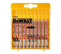 Coffret de 10 lames de scie sauteuse métal DEWALT DT2292-QZ Attache en T